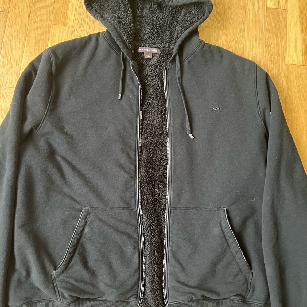 Michael Kors Black Fleece Jacket
